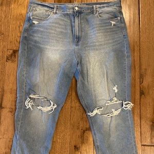 american eagle mom jeans